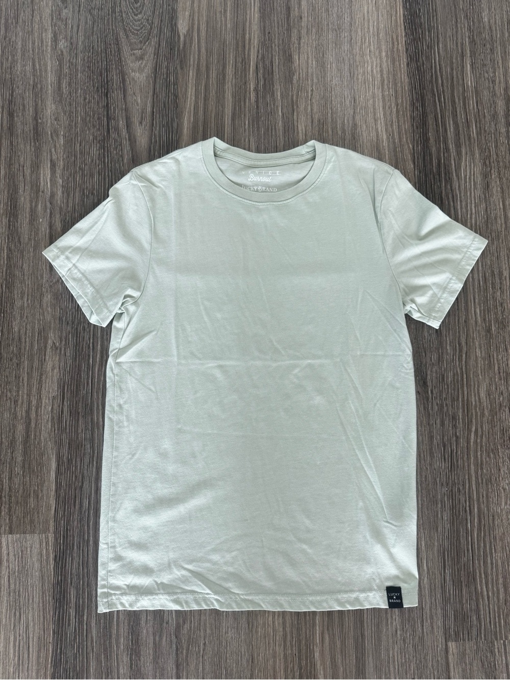 Lucky Brand Men's Crewneck T-Shirt in Sage Green